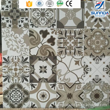 China foshan industrial 600x600mm high quality flower porcelain floor tiles with test report